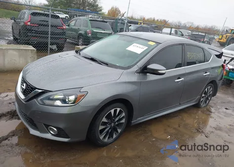 2017 Nissan Sentra Sr z USA, uszkodzony, nr VIN 3N1AB7AP8HY362391